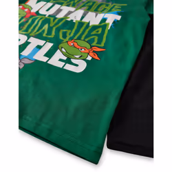 Teenage Mutant Ninja Turtles Long Sleeved T-Shirt (Boys Green) - 9-10 Years
