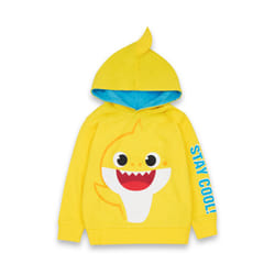 Baby Shark Hoodie (Unisex Kids Yellow) - 3-4 Years