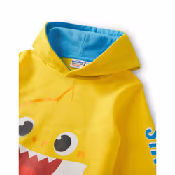 Baby Shark Hoodie (Unisex Kids Yellow) - 4-5 Years