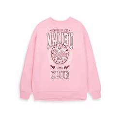 Barbie Sweatshirt (Womens Pink) - X-Large