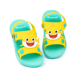 Baby Shark Sandals (Unisex Kids Yellow) - 6 UK
