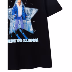Barbie Short Sleeved T-Shirt (Mens Black) - Small