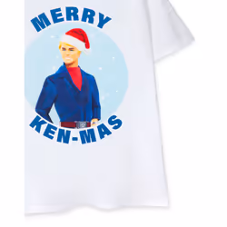 Barbie Short Sleeved T-Shirt (Mens White) - XX-Large