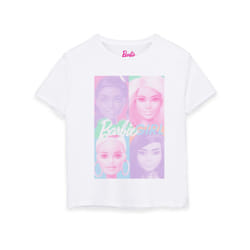 Barbie Short Sleeved T-Shirt (Girls White) - 11-12 Years