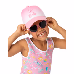 Barbie Cap and Sunglasses Set (Girls Pink)