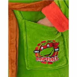 Teenage Mutant Ninja Turtles Hooded Bathrobe (Mens Green) - Medium