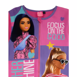 Barbie Onesie (Girls Pink) - 7-8 Years