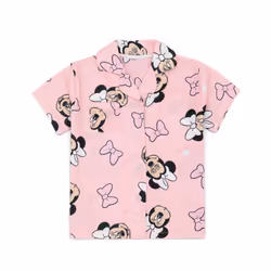 Disney Short Sleeve Short Leg Pyjama Set (Girls Pink) - 6-7 Years