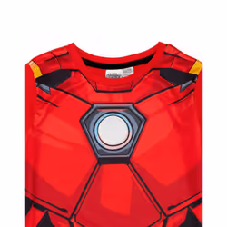 Disney Marvel Short Sleeve Short Leg Pyjama Set (Boys Red) - 7-8 Years