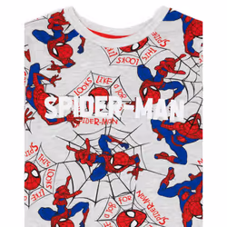 Disney Marvel Short Sleeve Short Leg Pyjama Set (Boys Grey) - 2-3 Years