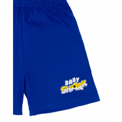 Baby Shark Short Sleeve Short Leg Pyjama Set (Boys Blue) - 2-3 Years