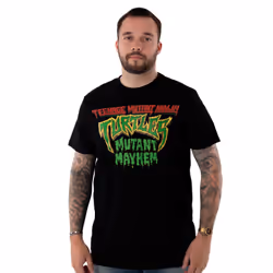 Teenage Mutant Ninja Turtles Short Sleeved T-Shirt (Mens Black) - XX-Large