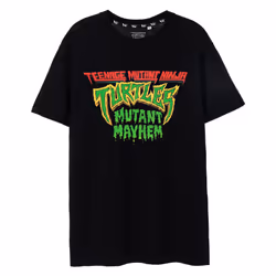 Teenage Mutant Ninja Turtles Short Sleeved T-Shirt (Mens Black) - XXX-Large