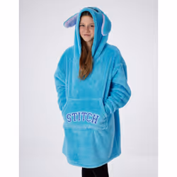 Disney Lilo & Stitch Blanket Hoodie (Girls Blue) - 9-13 Years