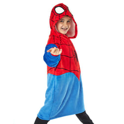 Marvel Blanket Hoodie (Boys Blue) - 3-5 Years