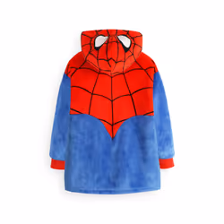 Marvel Blanket Hoodie (Boys Blue) - 3-5 Years