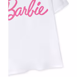 Barbie Short Sleeved T-Shirt (Womens White) - XX-Large