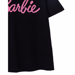 Barbie Short Sleeved T-Shirt (Womens Black) - Small