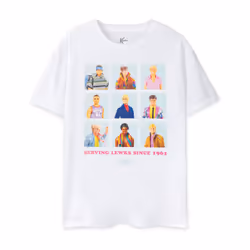 Barbie Short Sleeved T-Shirt (Mens White) - Small