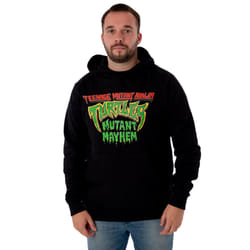 Teenage Mutant Ninja Turtles Hoodie (Mens Black) - Small