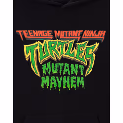 Teenage Mutant Ninja Turtles Hoodie (Mens Black) - Medium