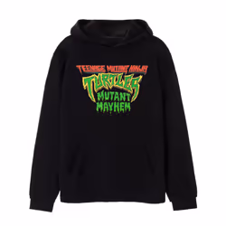 Teenage Mutant Ninja Turtles Hoodie (Mens Black) - X-Large