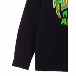 Teenage Mutant Ninja Turtles Hoodie (Boys Black) - 9-10 Years