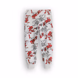 Marvel Long Sleeve Long Leg Pyjama Set (Boys Grey) - 7-8 Years