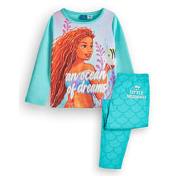 Disney Long Sleeve Long Leg Pyjama Set (Girls Blue) - 2-3 Years