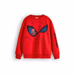 Marvel Sweatshirt (Boys Red) - 3-4 Years
