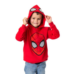 Marvel Hoodie (Boys Red) - 7-8 Years