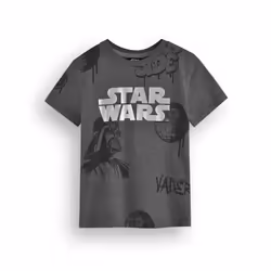 Star Wars Short Sleeved T-Shirt (Unisex Kids Grey) - 4-5 Years