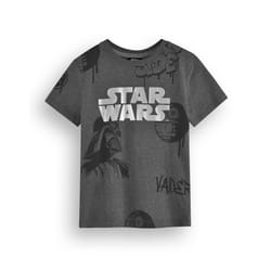 Star Wars Short Sleeved T-Shirt (Unisex Kids Grey) - 4-5 Years