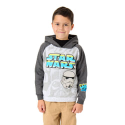 Star Wars Hoodie (Unisex Kids Grey) - 3-4 Years