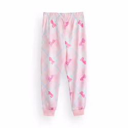 Barbie Long Sleeve Long Leg Pyjama Set (Girls Pink) - 3-4 Years