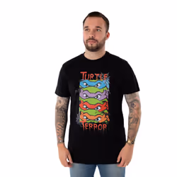 Teenage Mutant Ninja Turtles Short Sleeved T-Shirt (Mens Black) - Medium