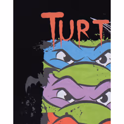 Teenage Mutant Ninja Turtles Short Sleeved T-Shirt (Mens Black) - XXX-Large