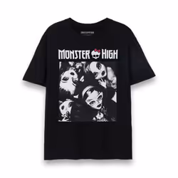 Monster High Short Sleeved T-Shirt (Womens Black) - XX-Large