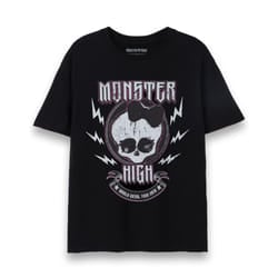 Monster High Short Sleeved T-Shirt (Womens Black) - XX-Large