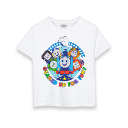 Thomas and Friends Short Sleeved T-Shirt (Boys White) - 5-6 Years