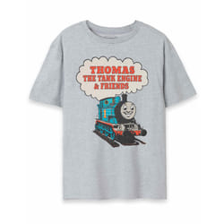 Thomas and Friends Short Sleeved T-Shirt (Mens Grey) - X-Large