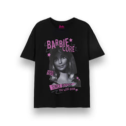 Barbie Short Sleeved T-Shirt (Womens Black) - Medium