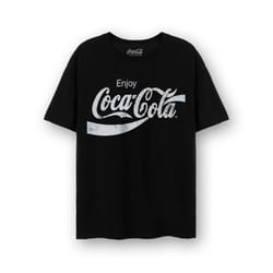 Coca Cola Short Sleeved T-Shirt (Unisex Black) - Medium