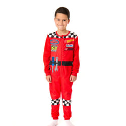 Hot Wheels Onesie (Boys Red) - 3-4 Years