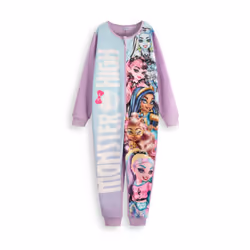 Monster High Onesie (Girls Purple) - 5-6 Years