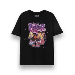 Bratz Short Sleeved T-Shirt (Womens Black) - Small