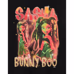 Bratz Short Sleeved T-Shirt (Womens Black) - Small