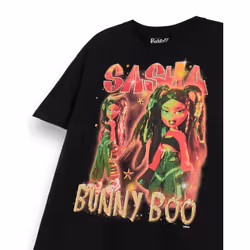 Bratz Short Sleeved T-Shirt (Womens Black) - Large