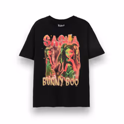 Bratz Short Sleeved T-Shirt (Womens Black) - X-Large