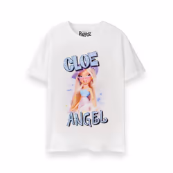 Bratz Short Sleeved T-Shirt (Womens White) - XXX-Large